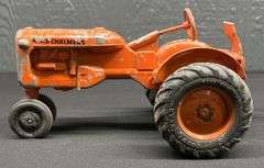 Early Allis-Chalmers C Tractor with 2x Pull Type Plow