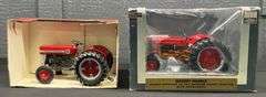 Spec-cast Massey-Harris 50 & ERTL Massey-Ferguson 135 Tractors