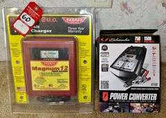 Magnum 12 12V Fence Charger & Schumacher Power Converter