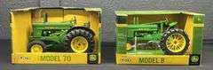 ERTL John Deere Model B & 70 Tractors