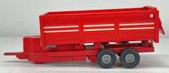 Versatile 256 Tractor, ERTL Vermer Round Baler, ERTL Anhydrous Ammonia Tank & Dump Bed Trailer