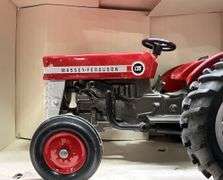 Spec-cast Massey-Harris 50 & ERTL Massey-Ferguson 135 Tractors