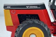 Versatile 256 Tractor, ERTL Vermer Round Baler, ERTL Anhydrous Ammonia Tank & Dump Bed Trailer