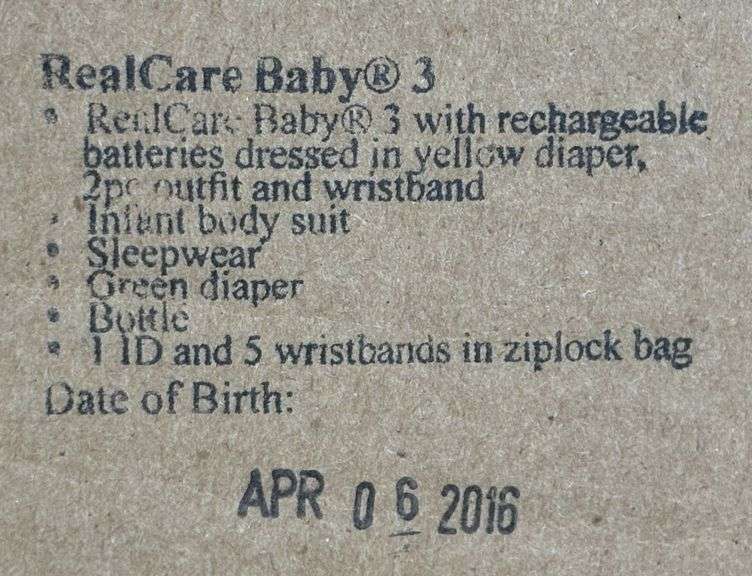 Realityworks Real Care Baby Simulators