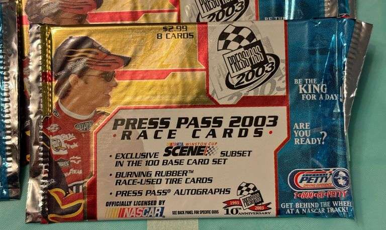 Nascar 2003 Press Pass Trading Cards