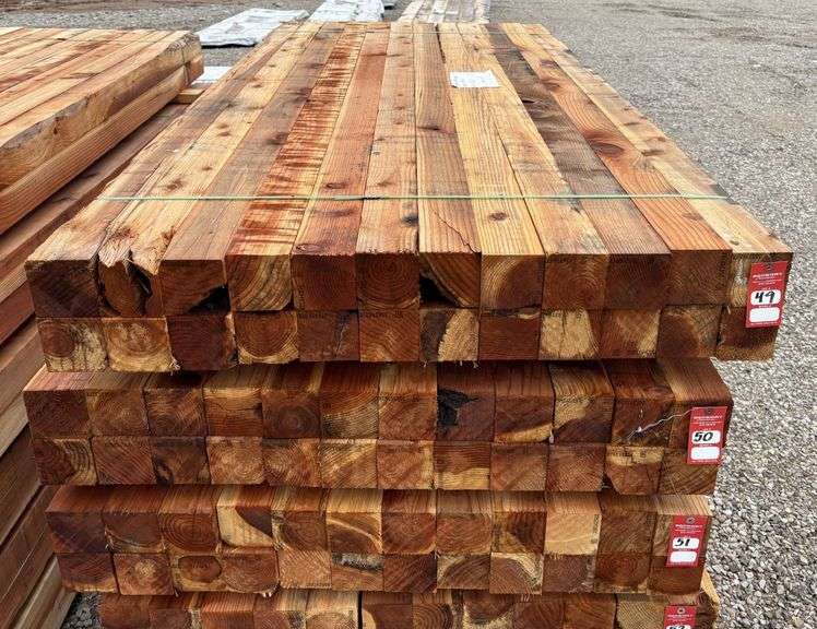 Western Redwood Fence Posts