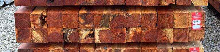 Western Redwood Fence Posts