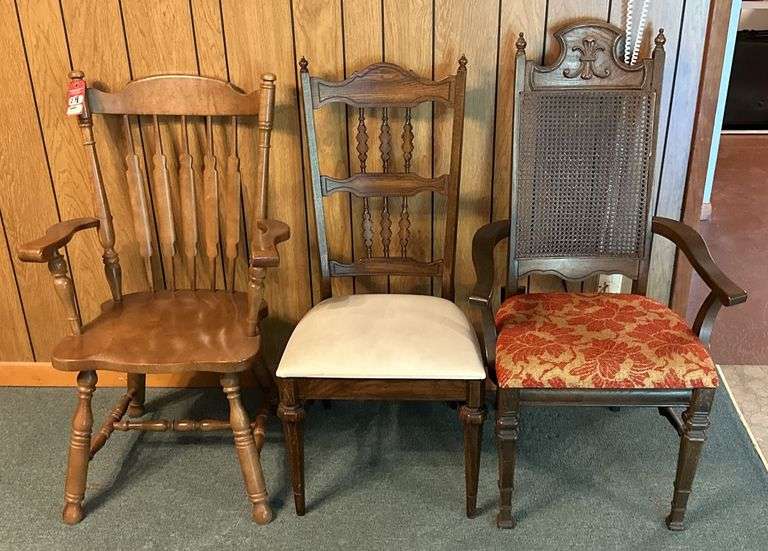Assorted Wooden Chairs