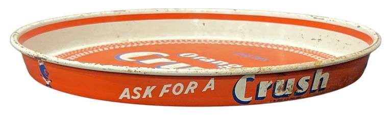 Orange-Crush Serving Trays