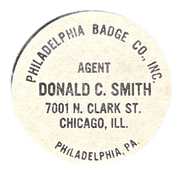 Bubble Up Soda Celluloid Button Sign