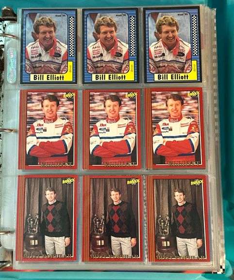 Bill Elliott Nascar Collector Cards