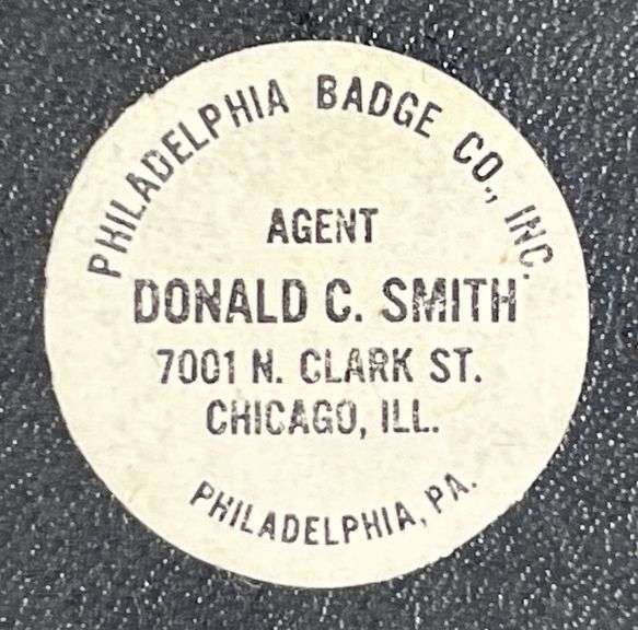 Orange-Crush Celluloid Button Sign