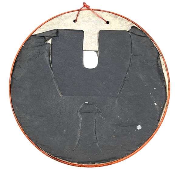 Orange-Crush Celluloid Button Sign