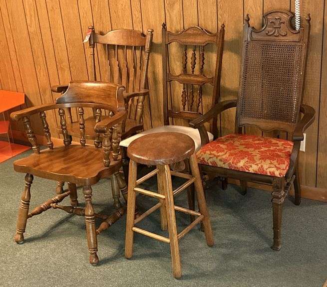 Assorted Wooden Chairs