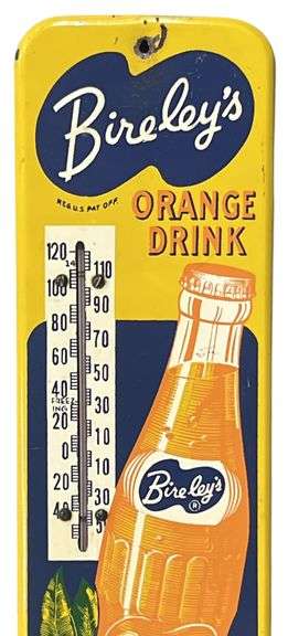 Bireley's Orange Drink Thermometer