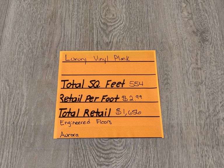 Luxury Vinyl Plank Flooring