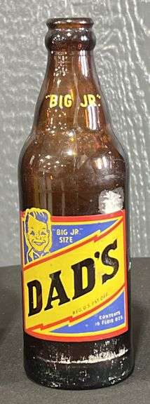 Dad's Root Beer Amber Bottles