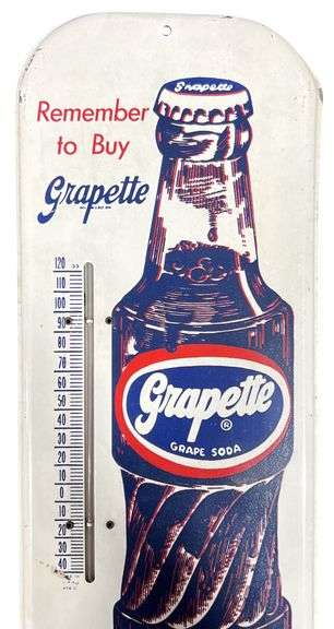 Grapette Grape Soda Thermometer