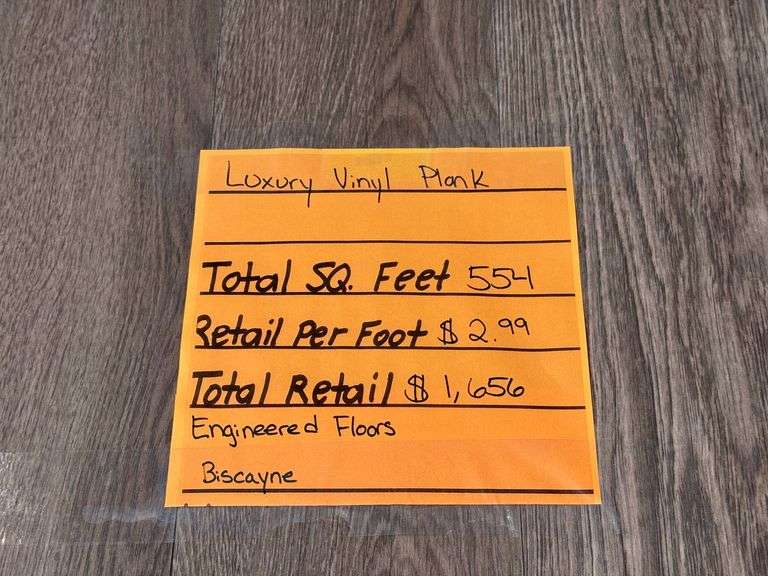 Luxury Vinyl Plank Flooring