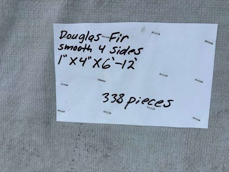 Douglas Fir Smooth Four Sides Lumber