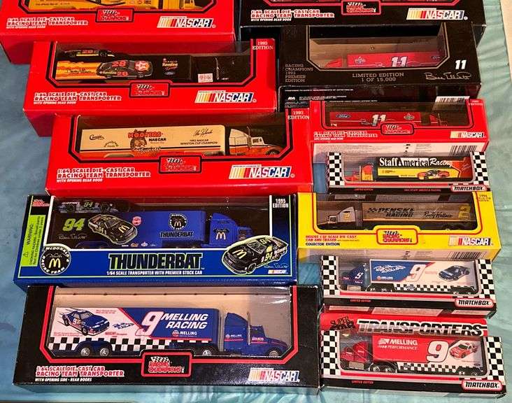 Nascar, Matchbox, & Racing Champions Die-cast Cars