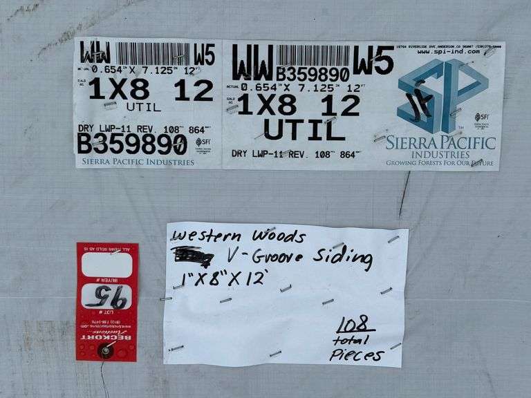 Western Woods V-Groove Siding
