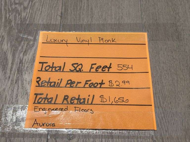 Luxury Vinyl Plank Flooring