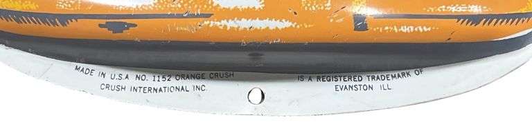 Orange-Crush Glass Bottles