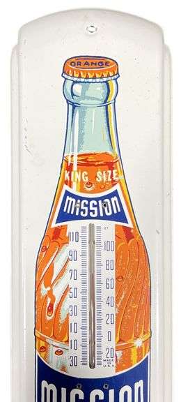 Mission of California Orange Soda Thermometer