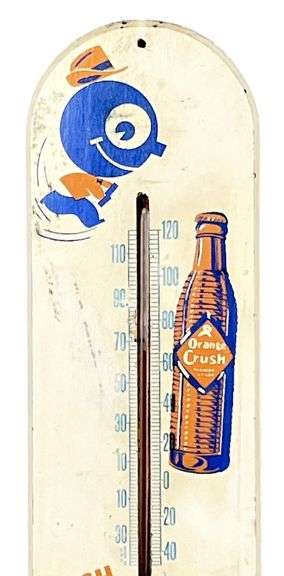 Orange-Crush "Rush, Rush" Thermometer