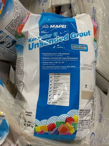 Mapei Sanded & Unsanded Grout