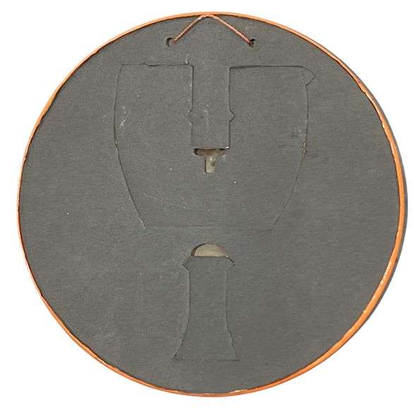 Orange-Crush Celluloid Button Sign