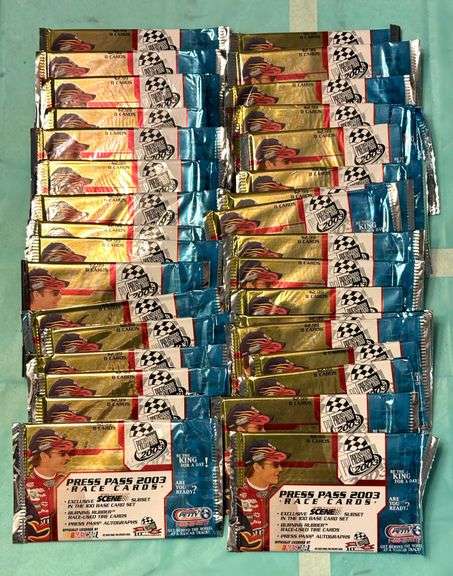 Nascar 2003 Press Pass Trading Cards image