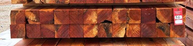 Western Redwood Fence Posts