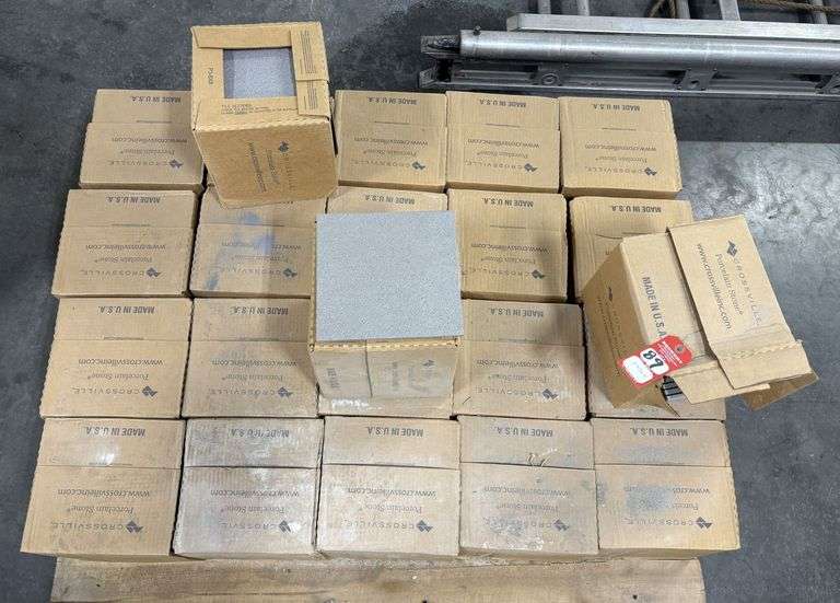 Crossville 8"x8" Porcelain Stone Tiles