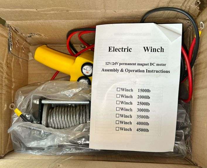 Electric 12V ATV Wench