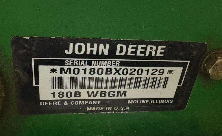 John Deere 180B Walk-Behind Greens Mower