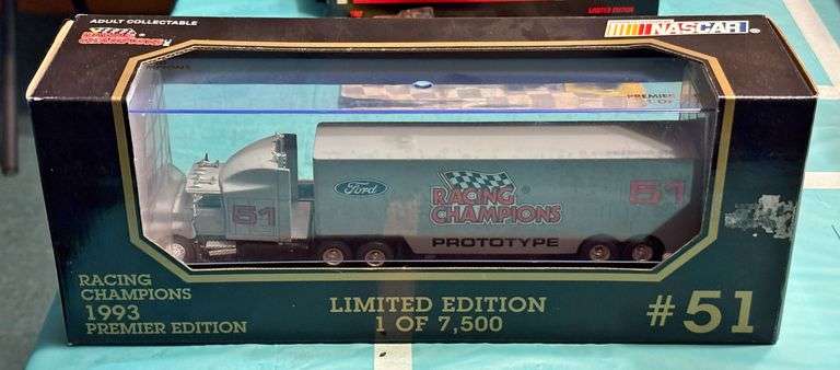 Nascar 1993 Limited Edition 1:64 Scale Die-Cast Cars