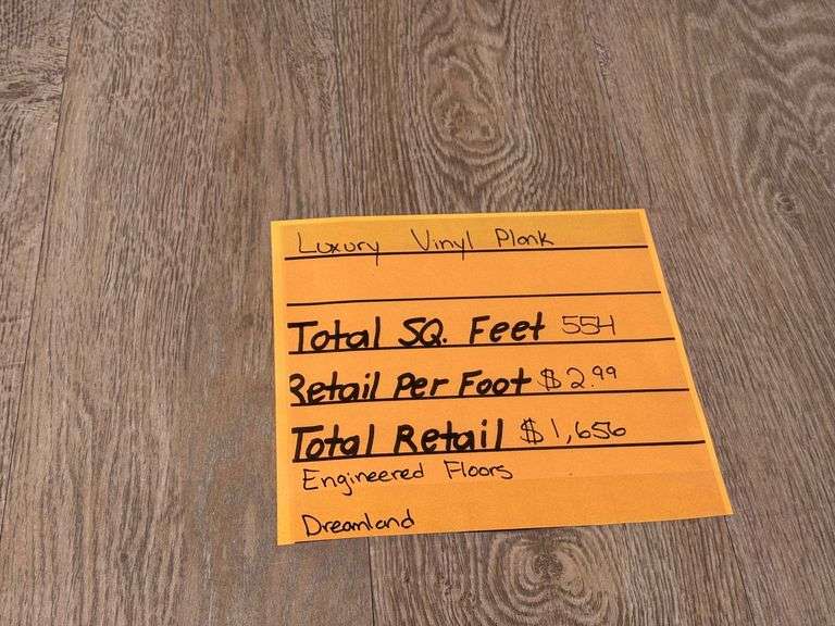 Luxury Vinyl Plank Flooring