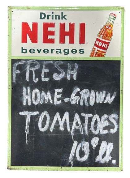 Nehi Drink Menu Sign & Framed Advertisement