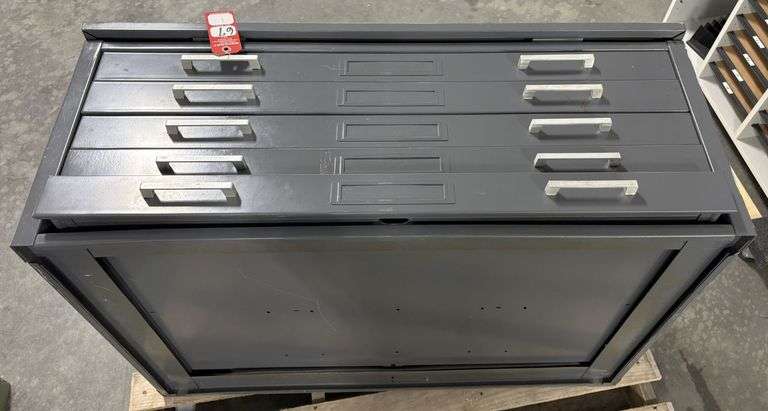 Metal 5-Drawer Shop Cabinet