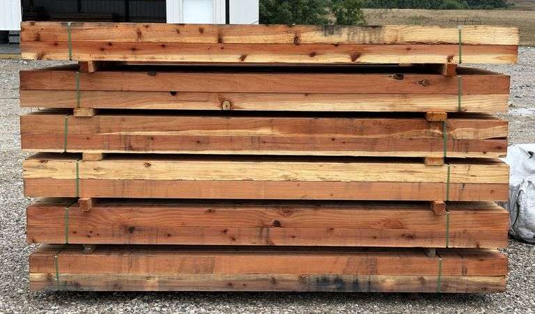 Western Redwood Fence Posts