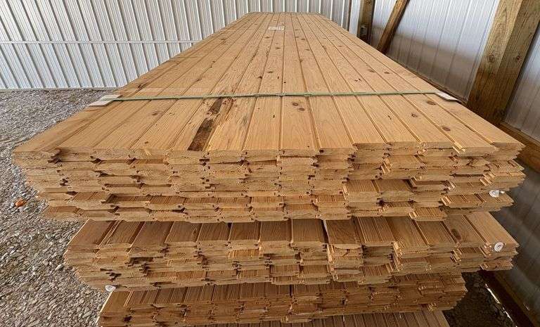 Hemlock Siding Tongue & Groove One Sided Beaded On Other