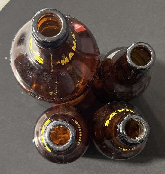 Dad's Root Beer Amber Bottles
