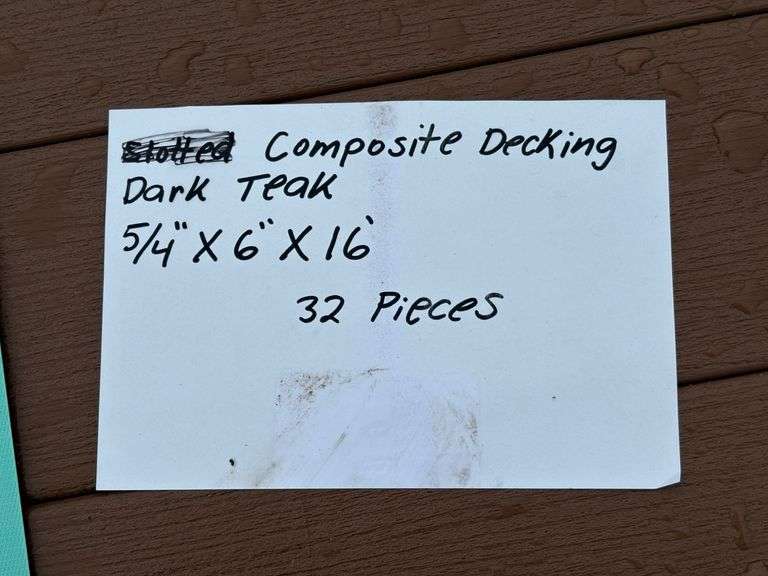 Timber Tech Composite Decking
