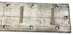 Early Bowling Alley "Bowl for Health" Wooden Sign