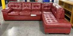 DuraBlend Sectional with Ottoman