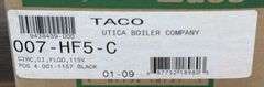 Electrical Equipment & Taco Cartridge Circulator