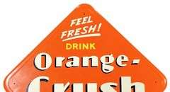 Orange-Crush "Feel Fresh" Sign