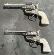 Mattel "The Fanner 50" Toy Cap Gun Set with Holsters